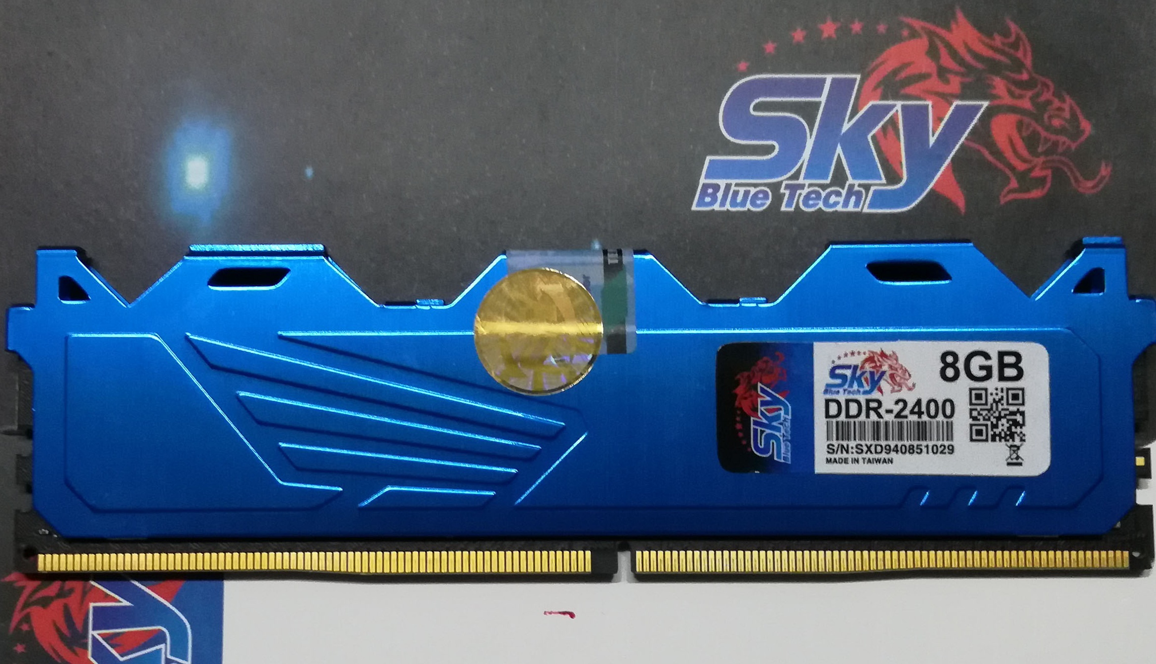 DDR 4--8G/2400 Sky tản nhiệt thép new